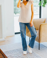 One Eleven North - Change of Tune Ruffle Tank
