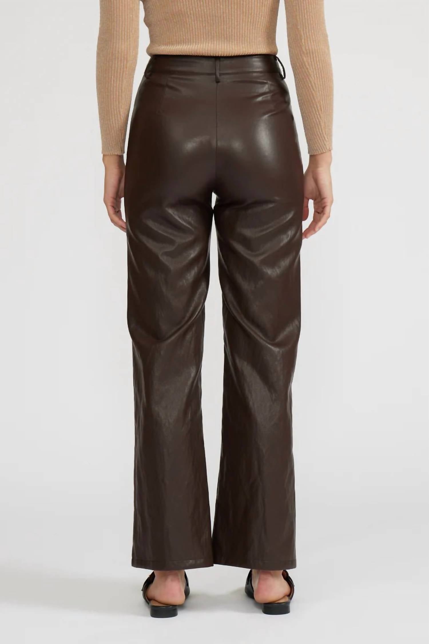 Lucy Paris - Adler Faux Leather Pant