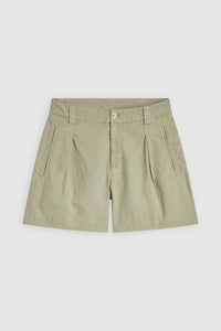 Closed - Mid Waist Linen Cotton Blend Shorts