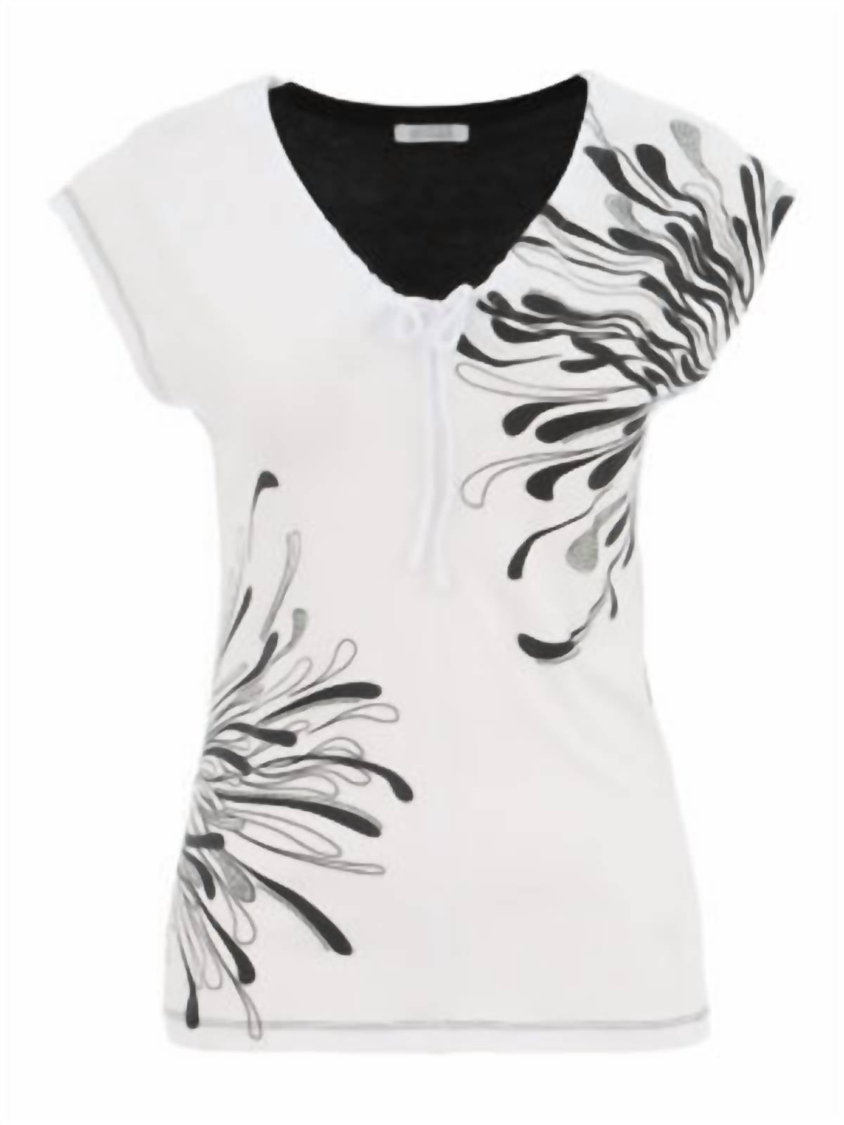 Dolcezza - Time for a Martini Drawstring Neck Top