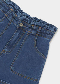 Mayoral - High Waist Jean Short