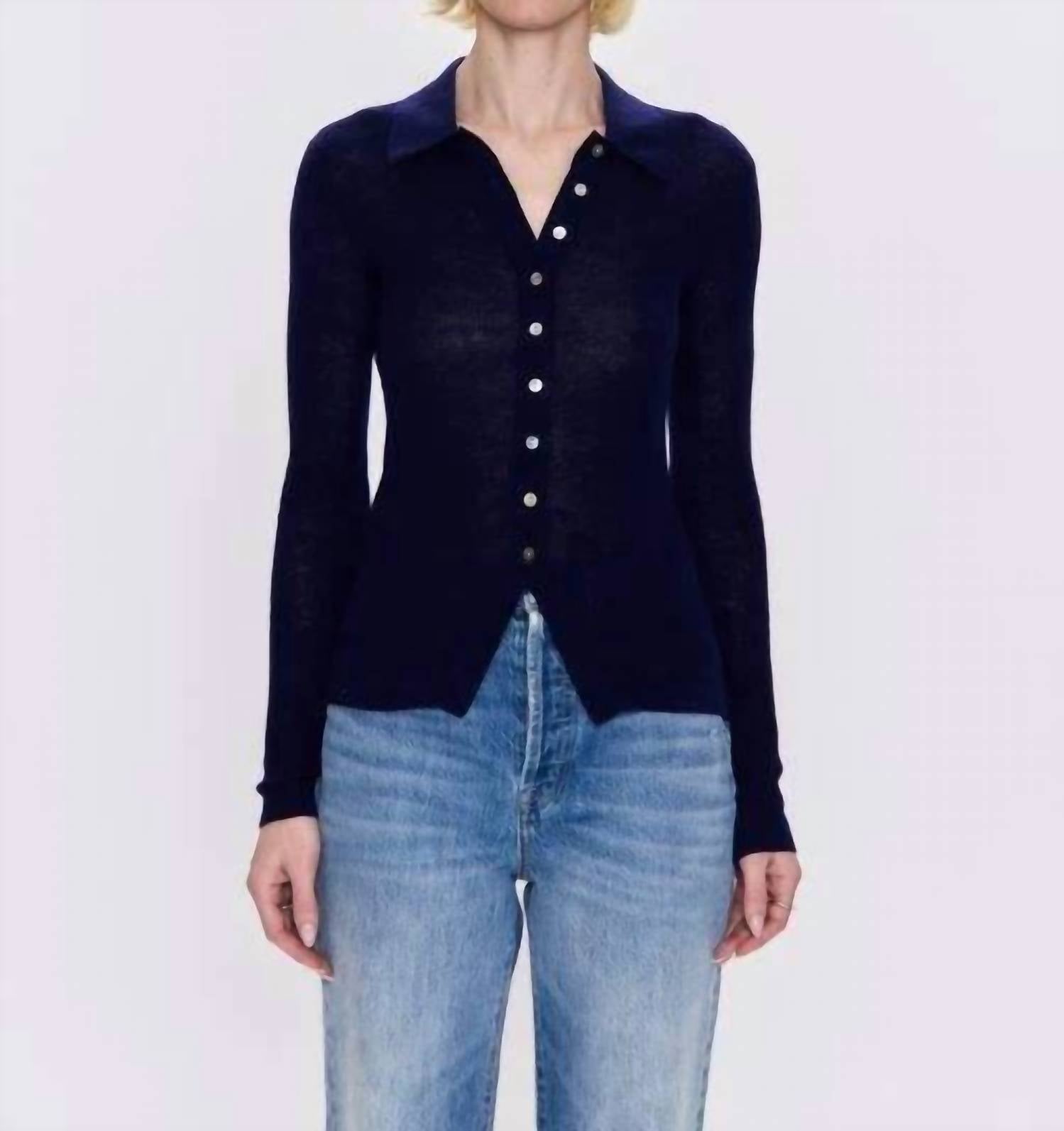Pistola - Korey Fitted Rib Cardigan