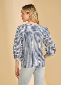 Fdj - Pop Over Three Quarter Sleeves Top
