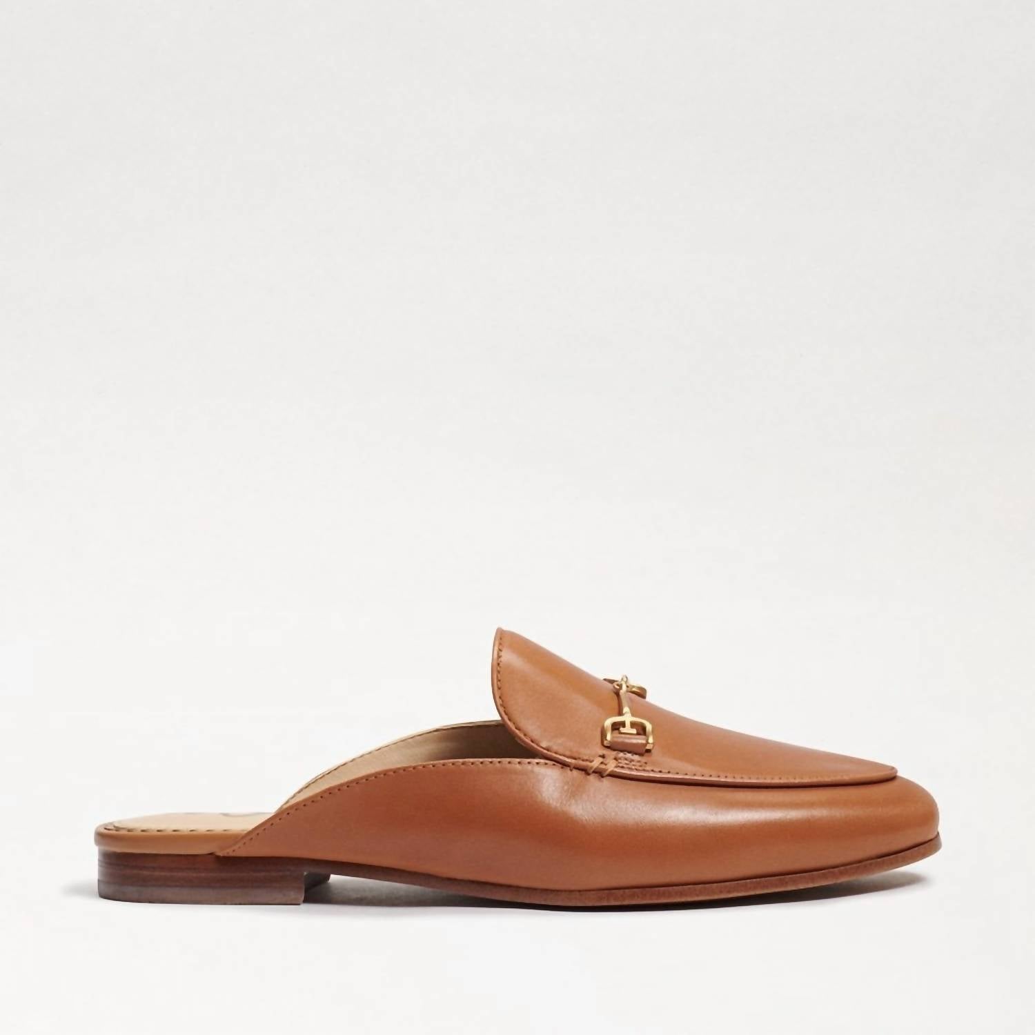 Sam Edelman - Women's Linnie Chain Embellished Slip On Almond Toe Flat Mule