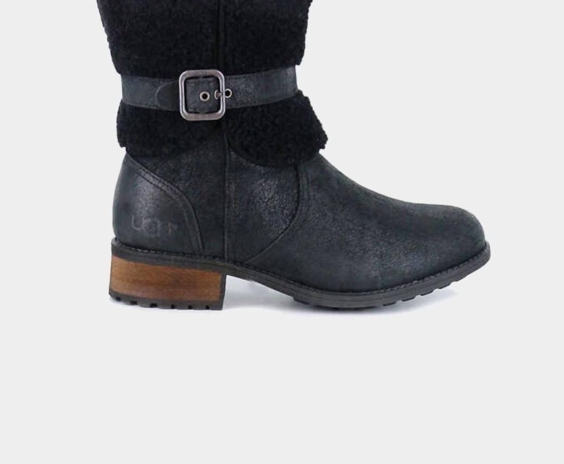 Ugg - Women's Blayre Ii Shearling Genuine Cuff Suede Boots