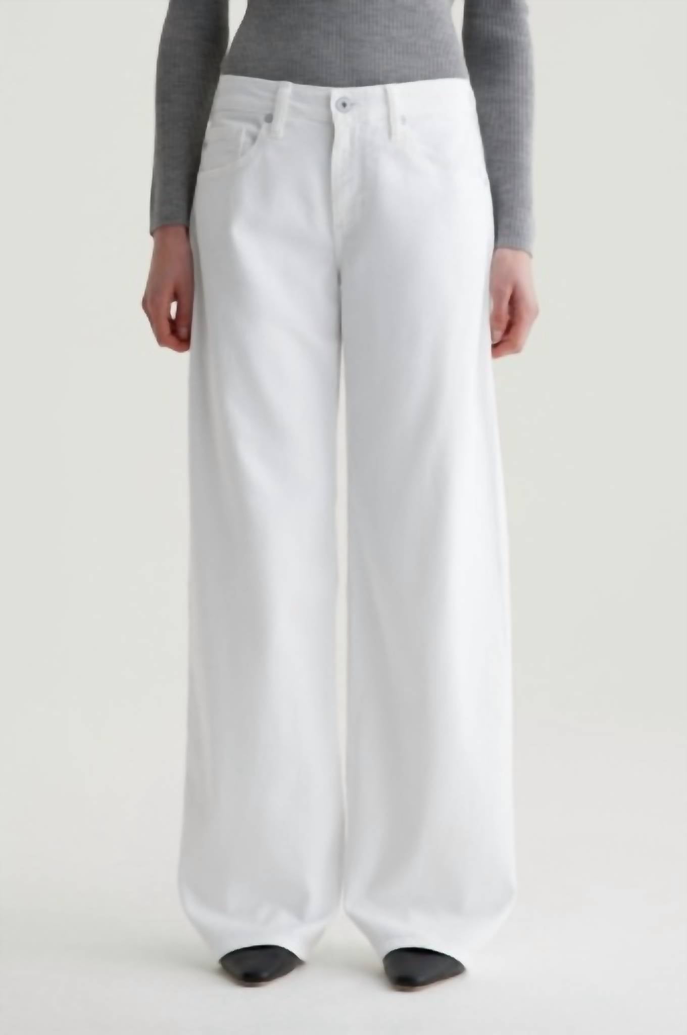 Ag Jeans - Adria Low-rise Wide Leg Jean