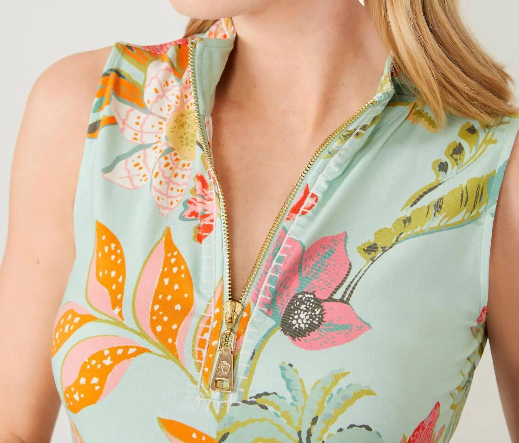 Spartina 449 - Tropical Serena Half Zip Dress