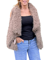 Vanilla Bay - Priscilla Sherpa Vest
