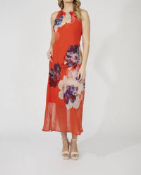 Frank Lyman - Mesh maxi dress