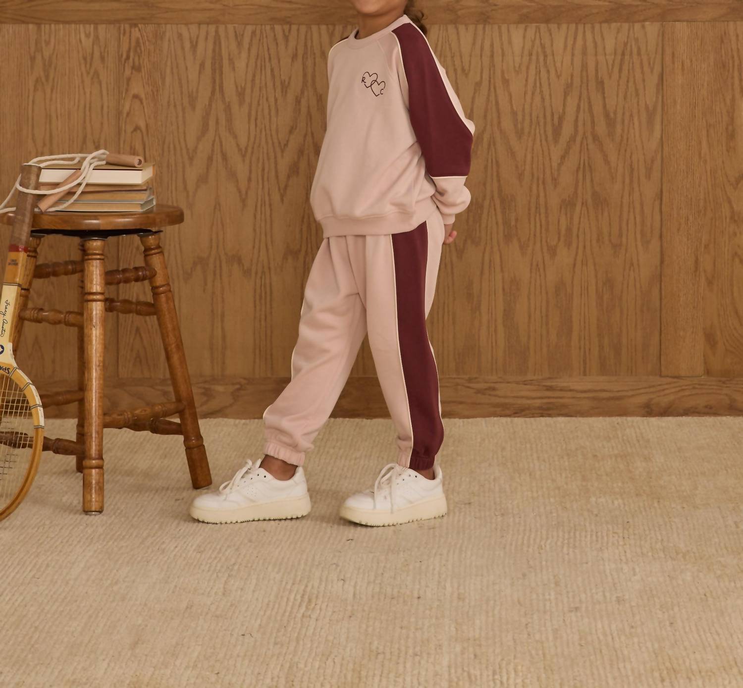 Rylee + Cru - Paneled Sweatshirt