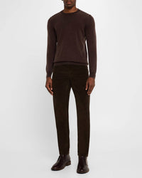 Fedeli - Frosted Crewneck Sweater - brown - clothing - crewneck