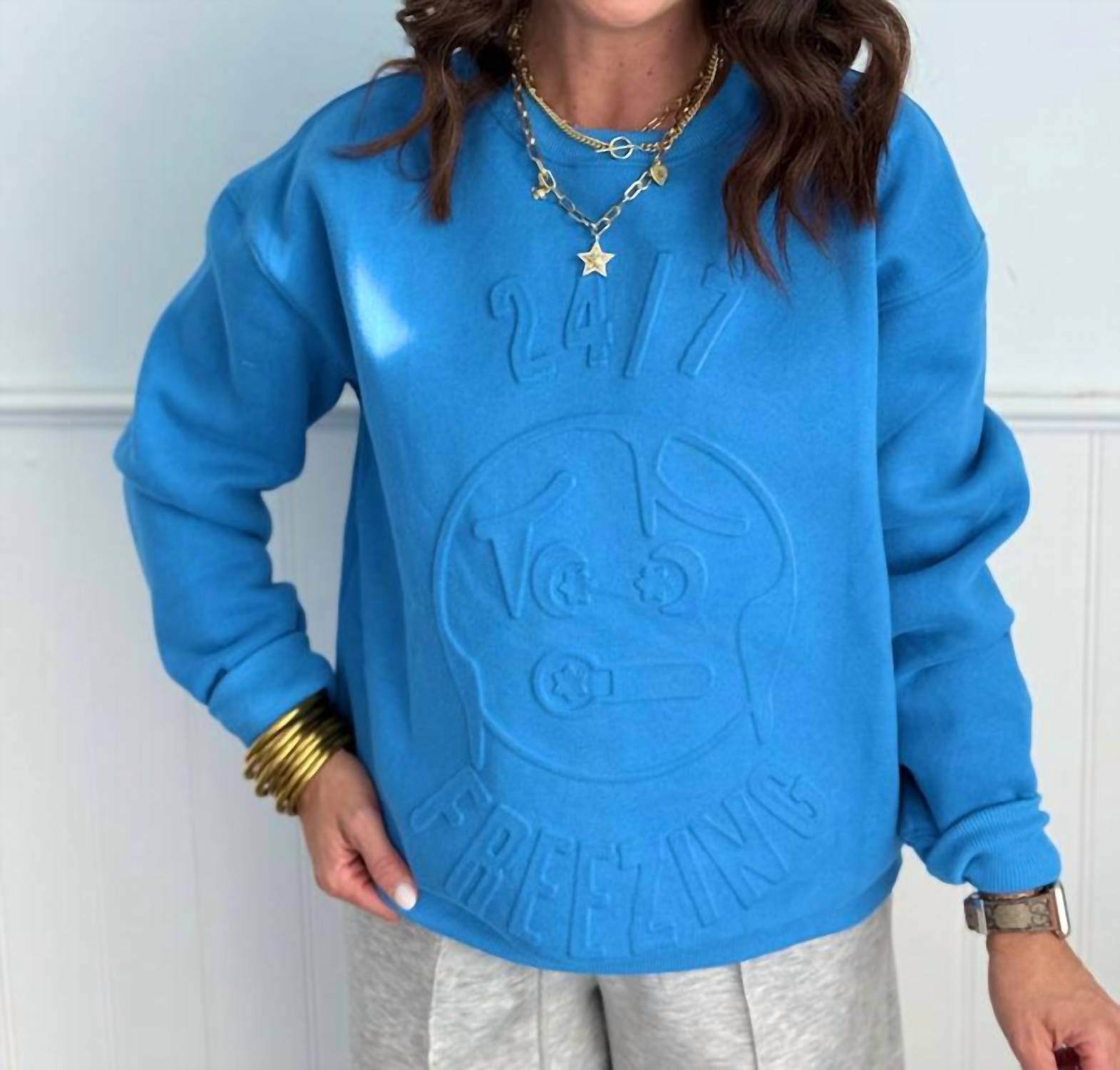 Jadyk - 24/7 Freezing Embossed Sweatshirt