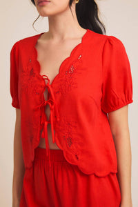 Gilli - Summer Sunsets Top And Short Set