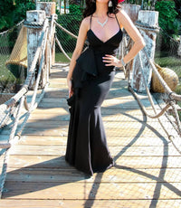 Little Secret Of Mine - High Low Dress With Ruffles