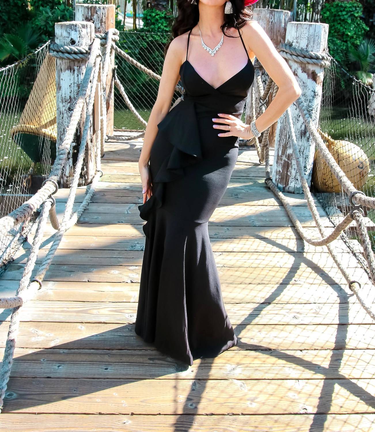 Little Secret Of Mine - High Low Dress With Ruffles