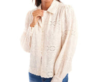 Karen Kane - Long Sleeve Embroidered Blouse