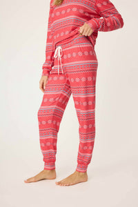 Pj Salvage - Snowflake Kisses Pajama Set