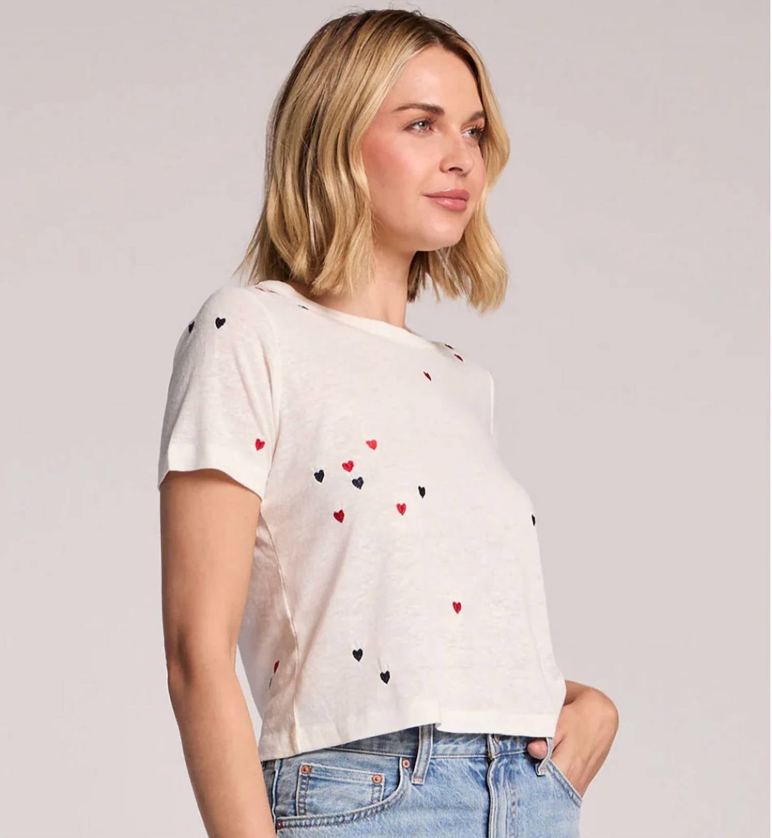 Chaser - Women's Baby Heart Toss Tee