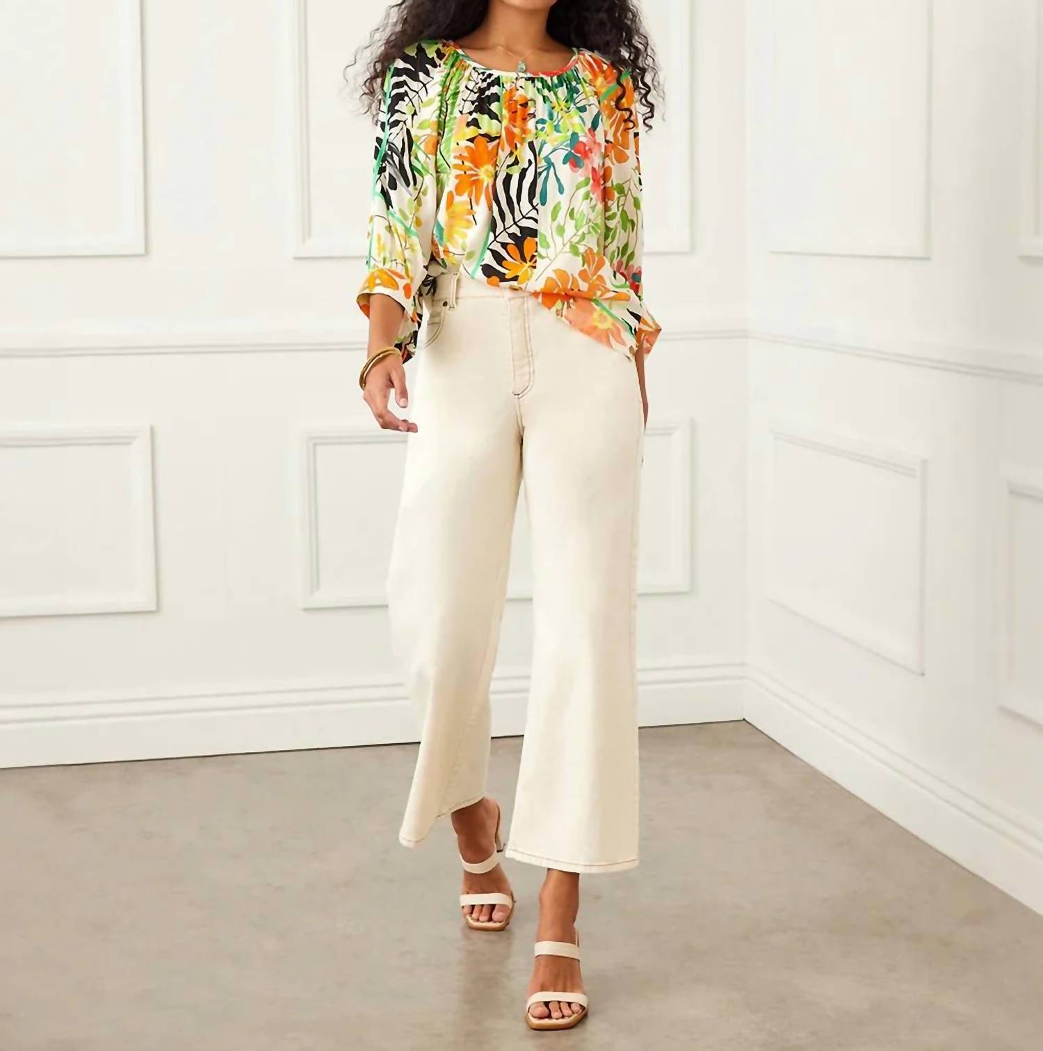 Karen Kane - Paiden Blouson Sleeve Top