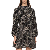 Sea - Sunniva Print Long Sleeve Dress