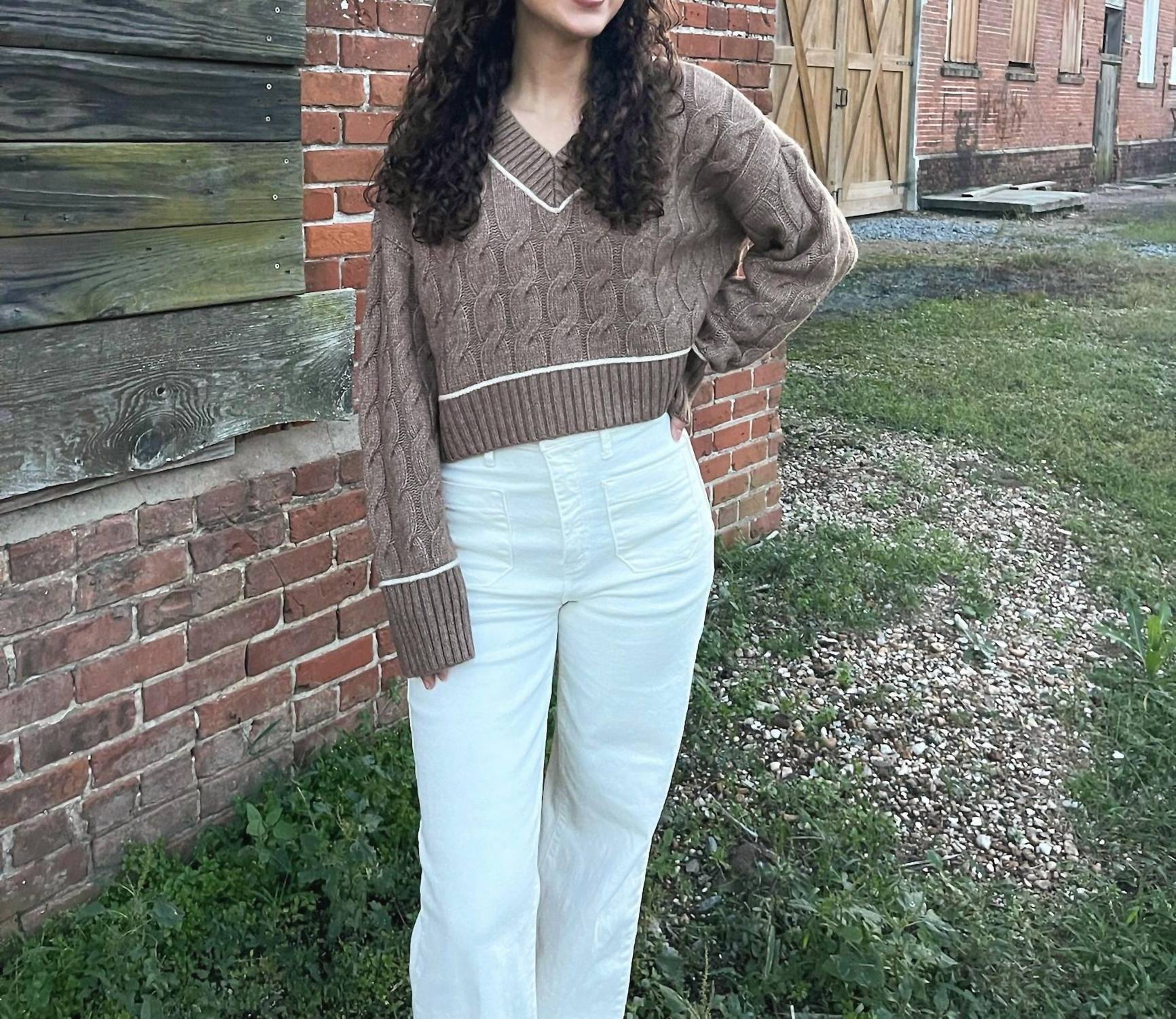 Design History - Sophie Chunky Twist Cable Sweater
