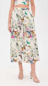 L'Agence - Seina Midi Skirt