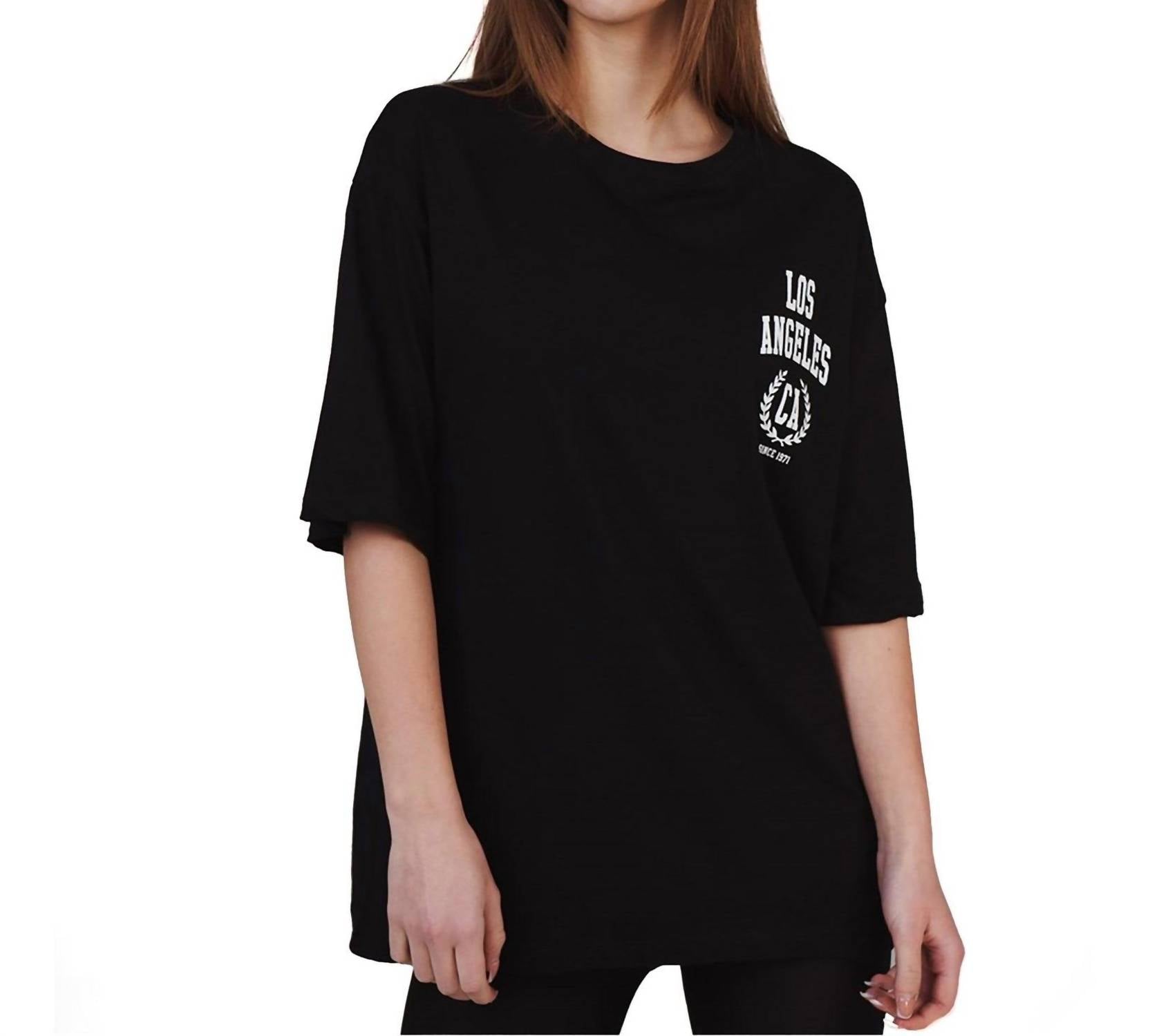 Ambar - La Logo Relaxed Fit T-shirt