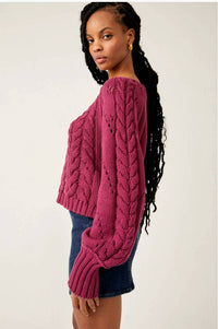 Free People - Sandre Pullover Sweater