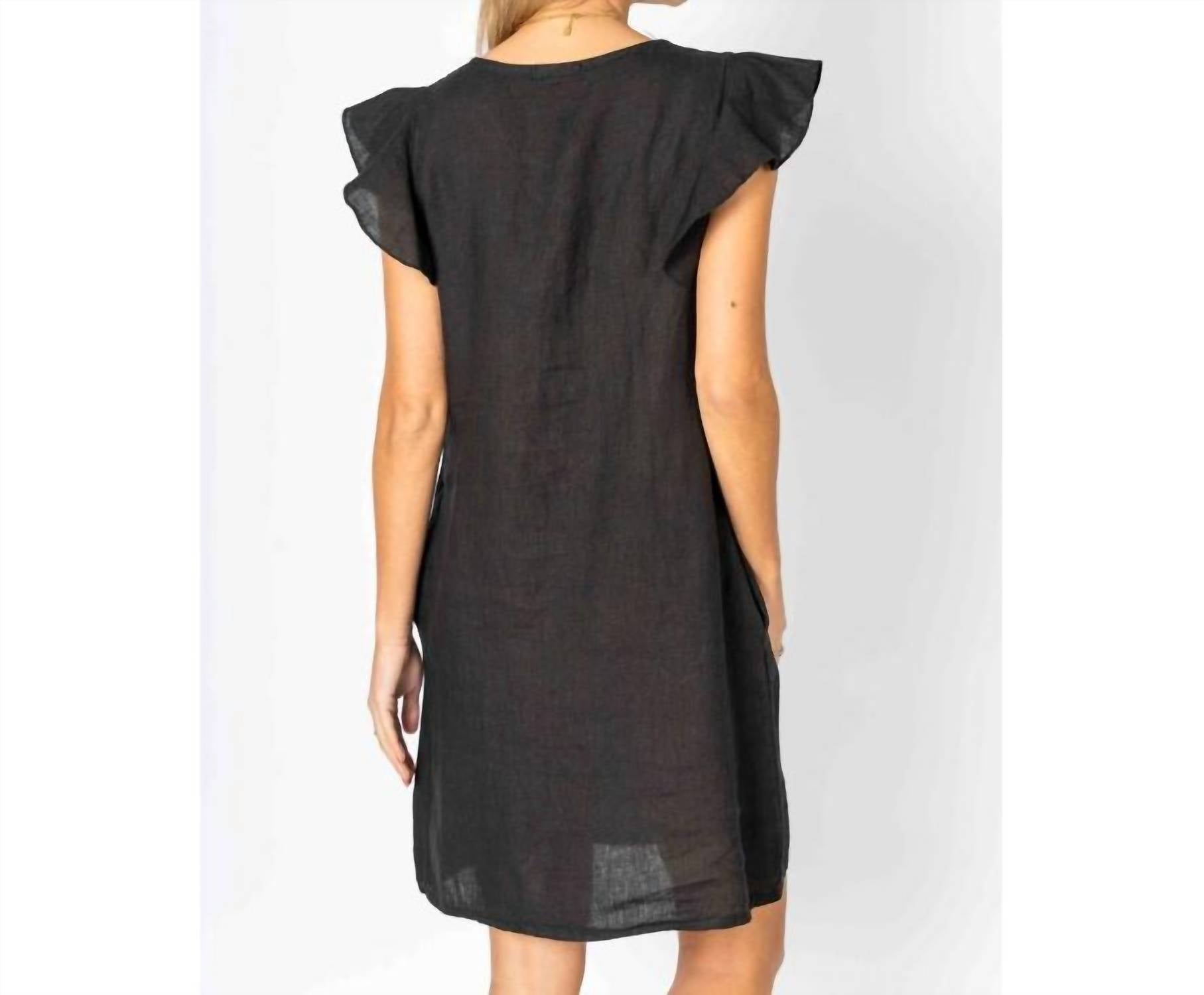 Look Mode Usa - Linen Breeze Sheath Dress