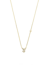 Tai Jewelry Women's Initial S Necklace in gold - women's jewelry