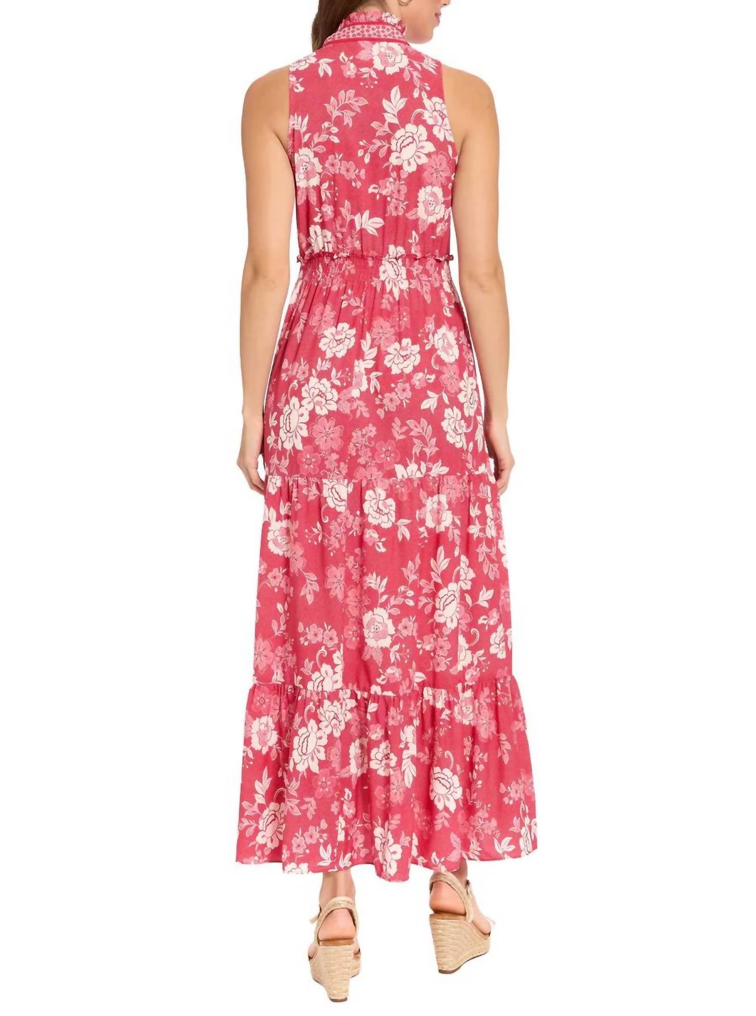 London Times - Floral Printed Maxi Dress