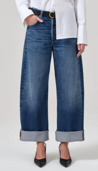 Citizens Of Humanity - Ayla Baggy Cuffed Crop Jeans