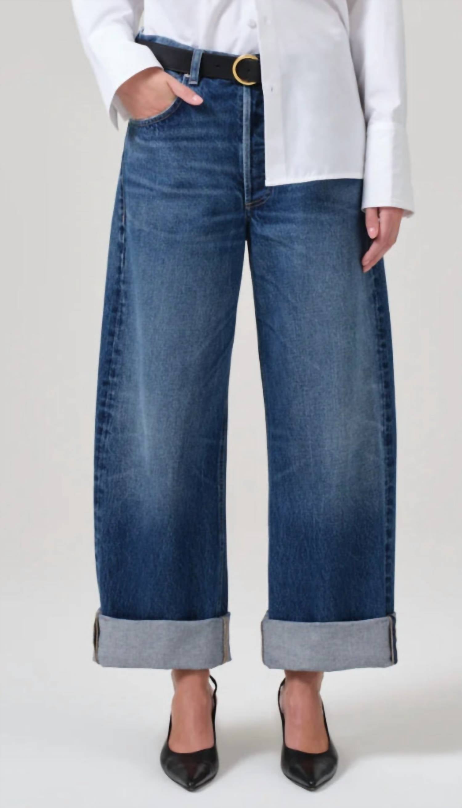 Citizens Of Humanity - Ayla Baggy Cuffed Crop Jeans