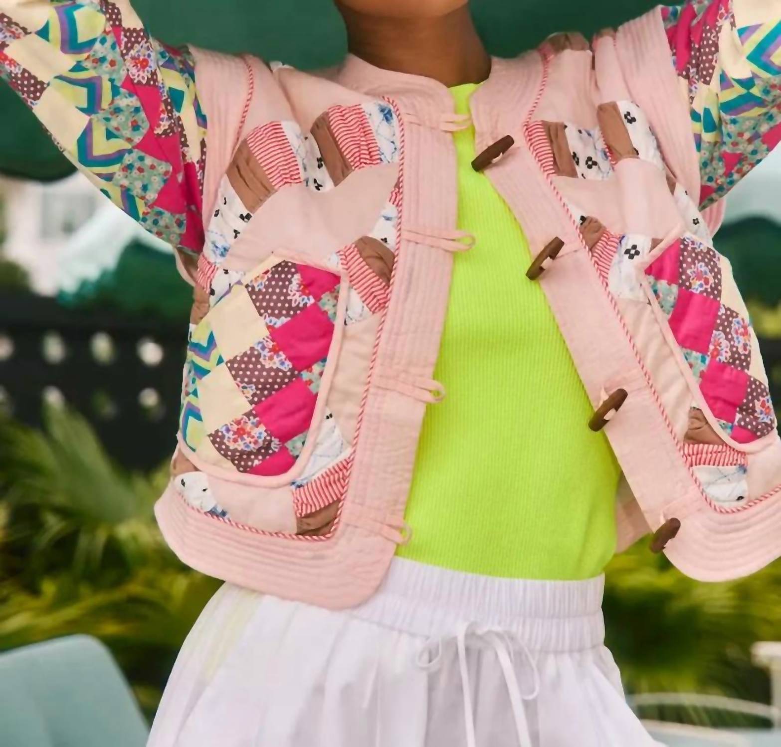 Hunter Bell - Atlas Cropped Long Sleeve Jacket