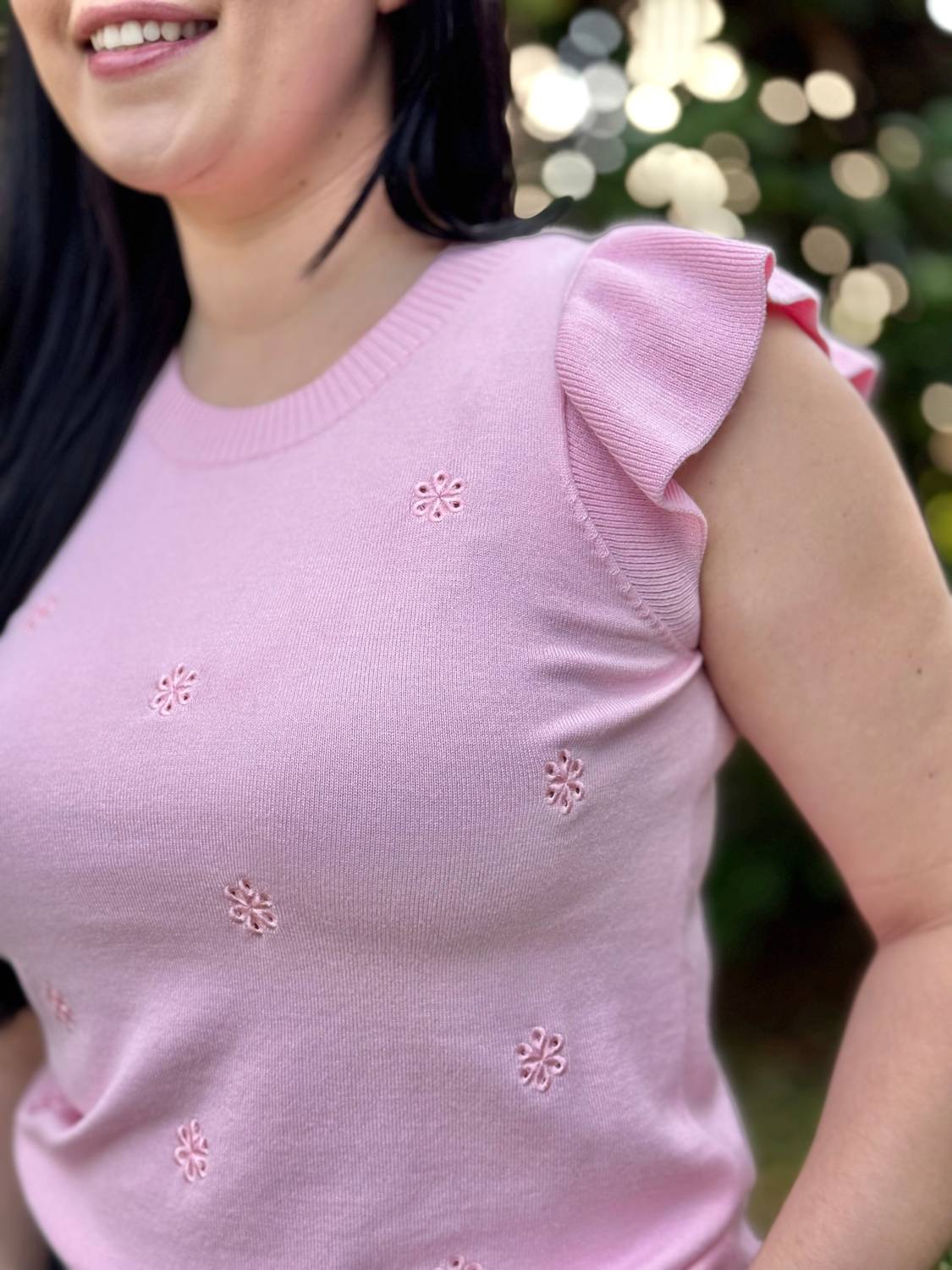 Staccato - Flirty Floral Top