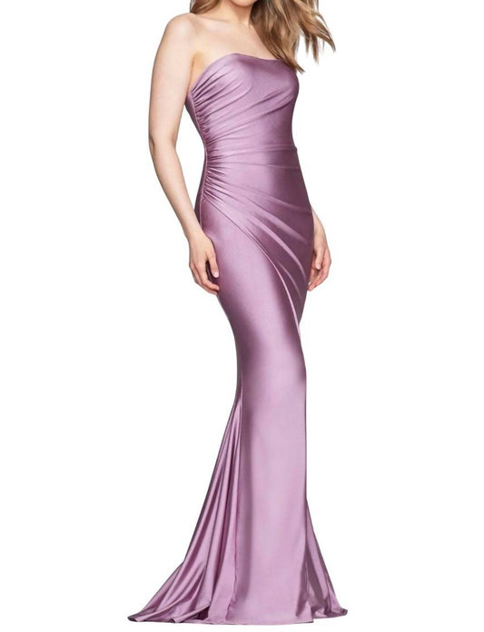 Faviana - Strapless Tight Long Dress