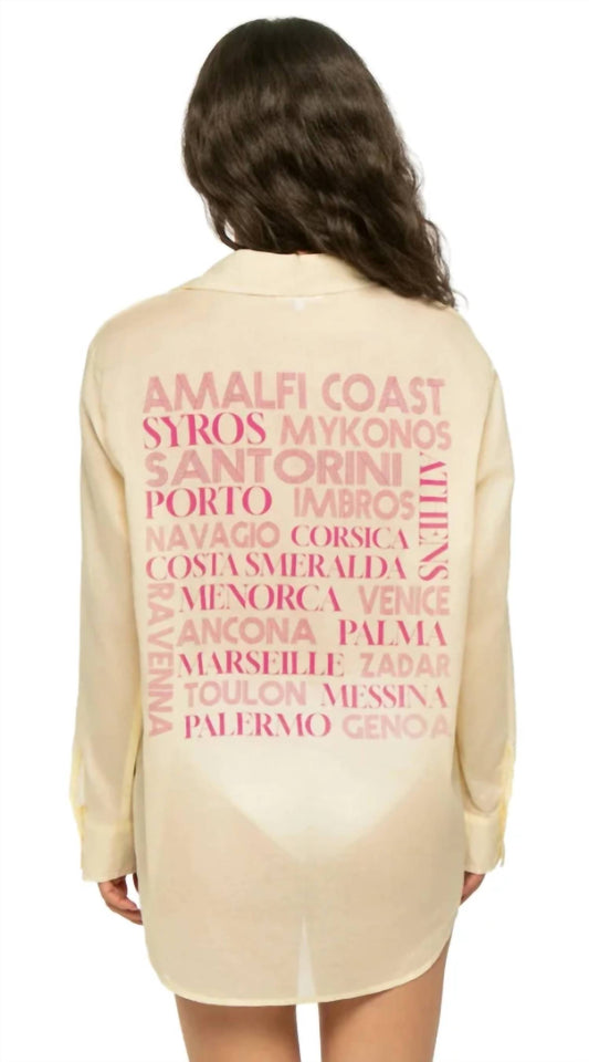 Sundry - Oversized Destination Shirt