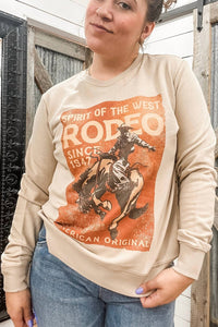 Wrangler - Spirit Of The West Crew Neck Sweatshirt Top
