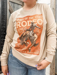 Wrangler - Spirit Of The West Crew Neck Sweatshirt Top
