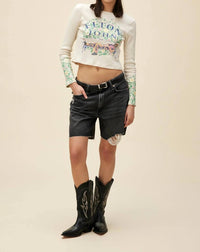 Daydreamer - Elton John Floral Pointelle Tee