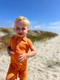 Me & Henry - Kid's Pique Polo Shortall