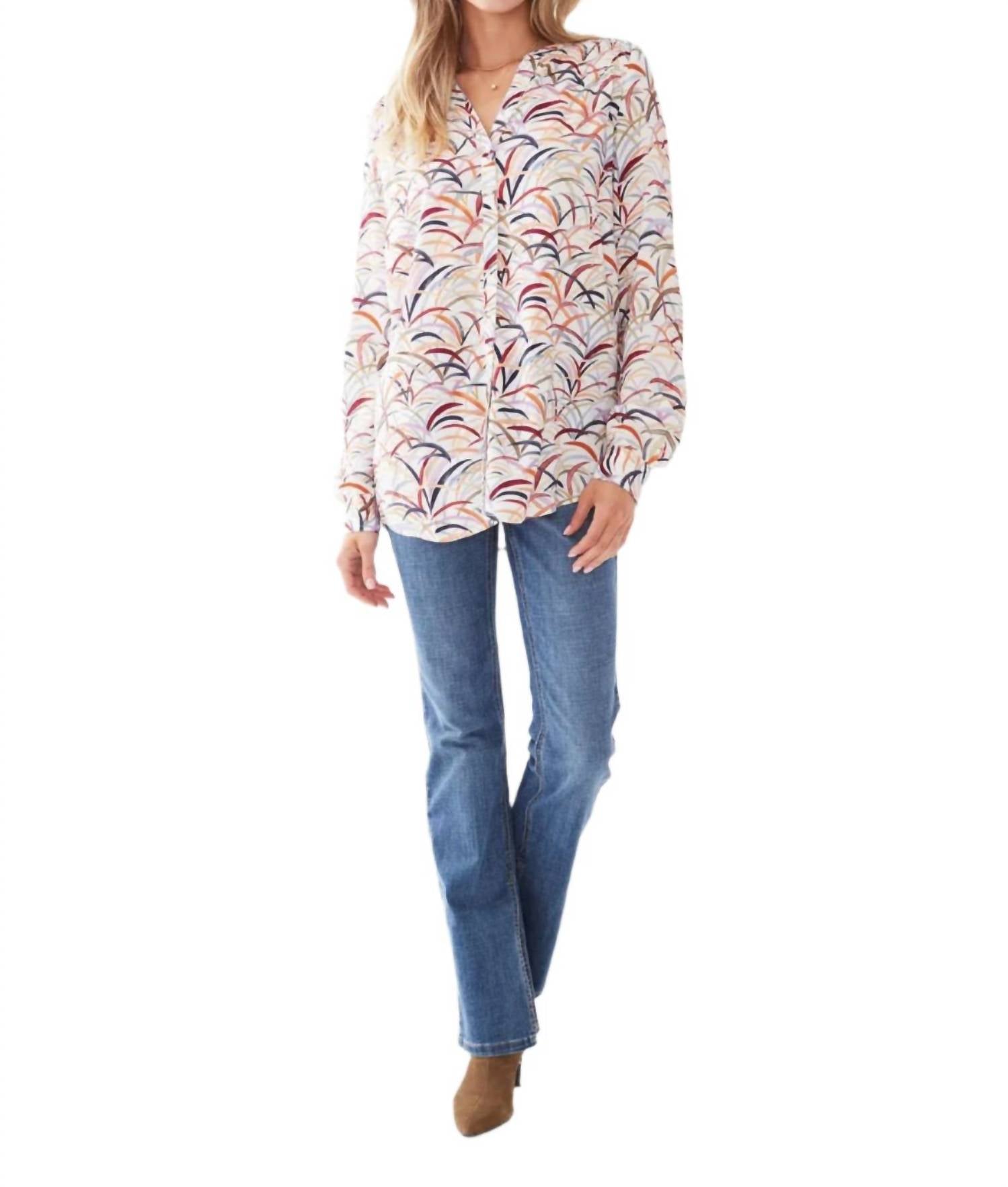 Fdj - Flounce Pintuck Top