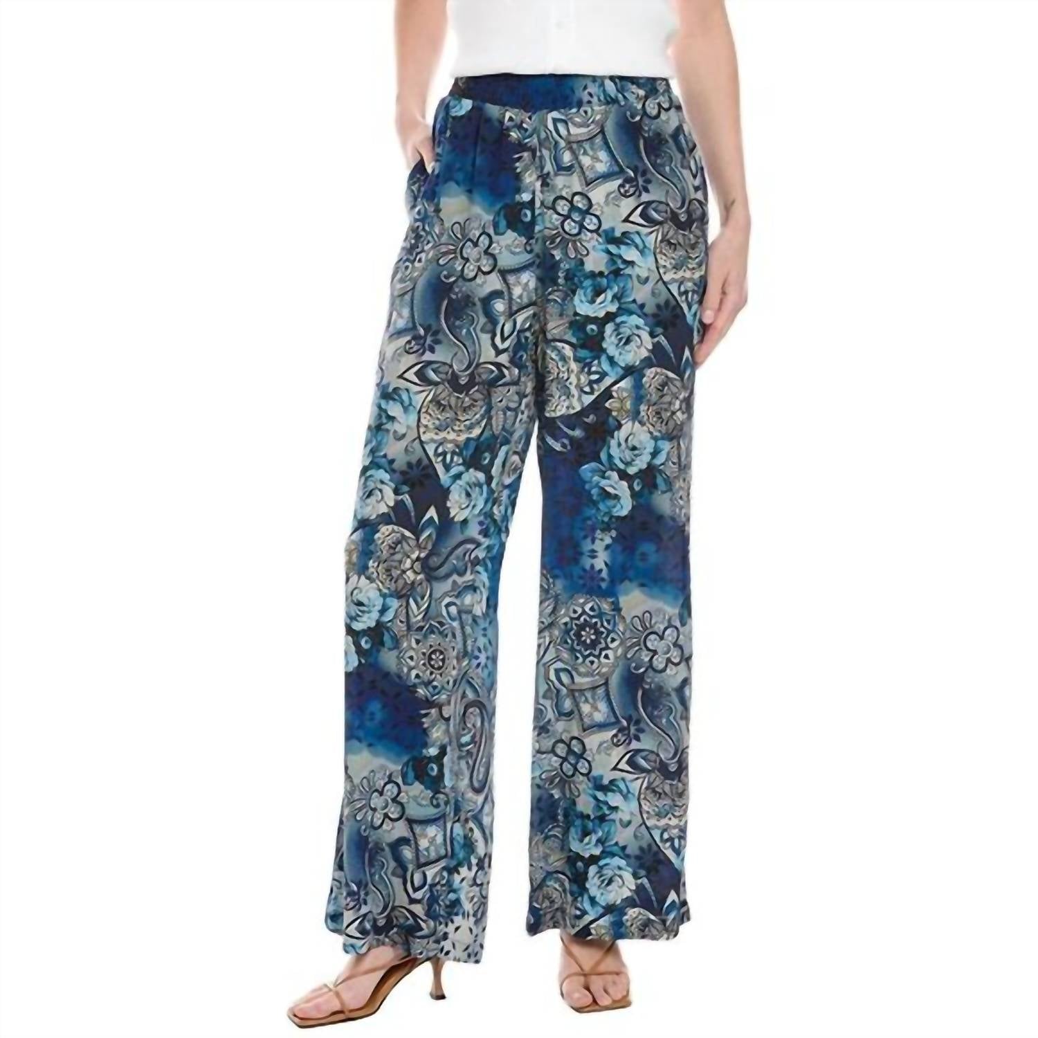 Johnny Was - SMOCKED WAIST PANT