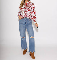 Ivy Jane - Tuxedo Gauze Top