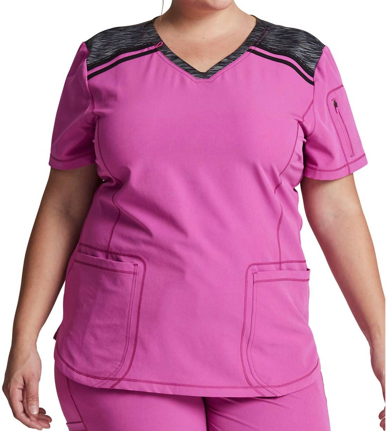 Dickies - Colorblock Scrub Top