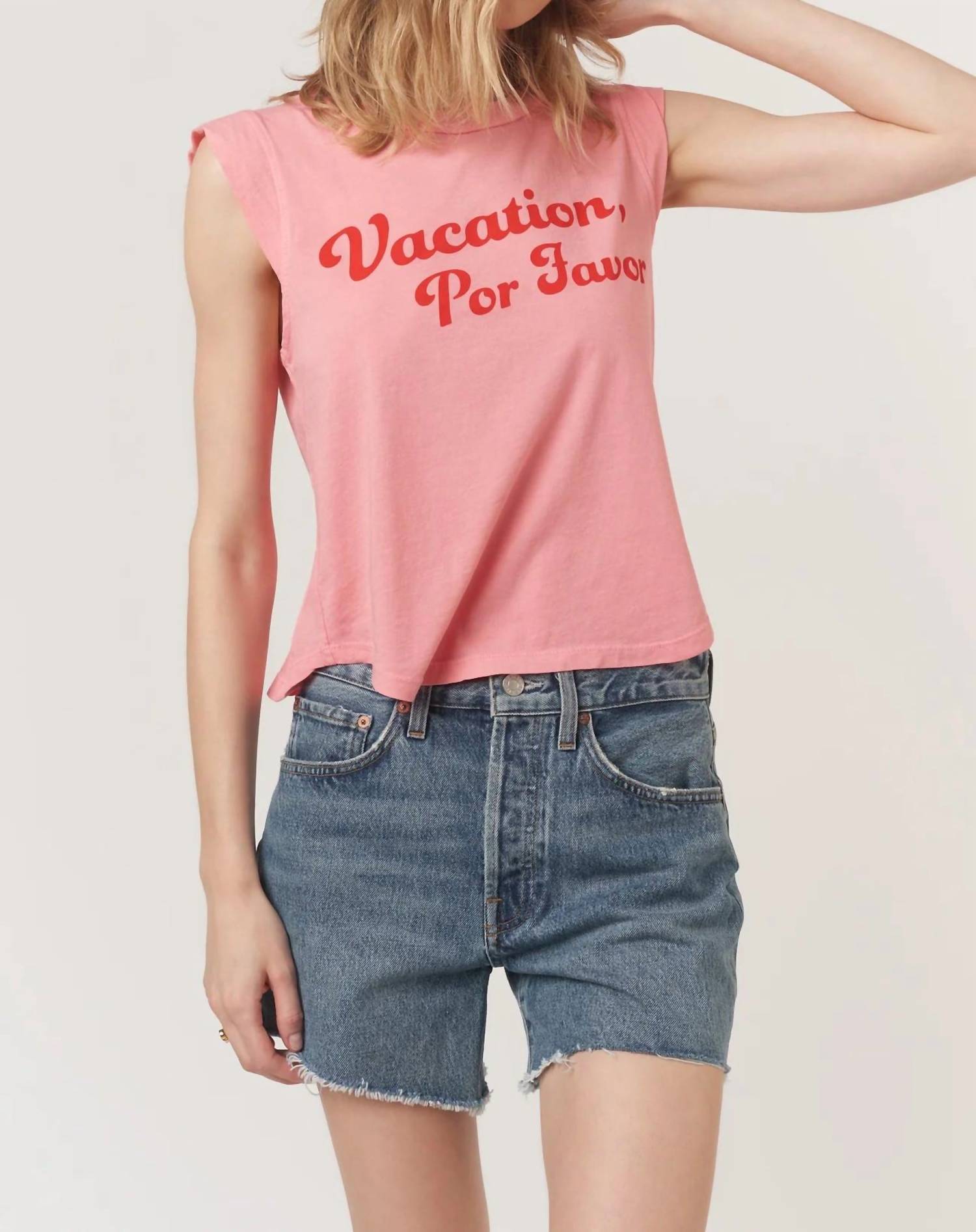 Project Social T - Vacation Por Favor Tank Top