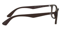 Ray Ban Unisex Rx7047 Glasses in matte havana - men's accessory - view 4