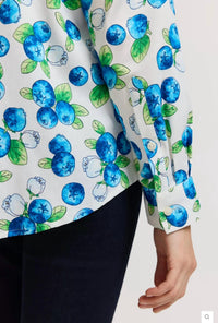 Foxcroft - TIE FRONT BLOUSE