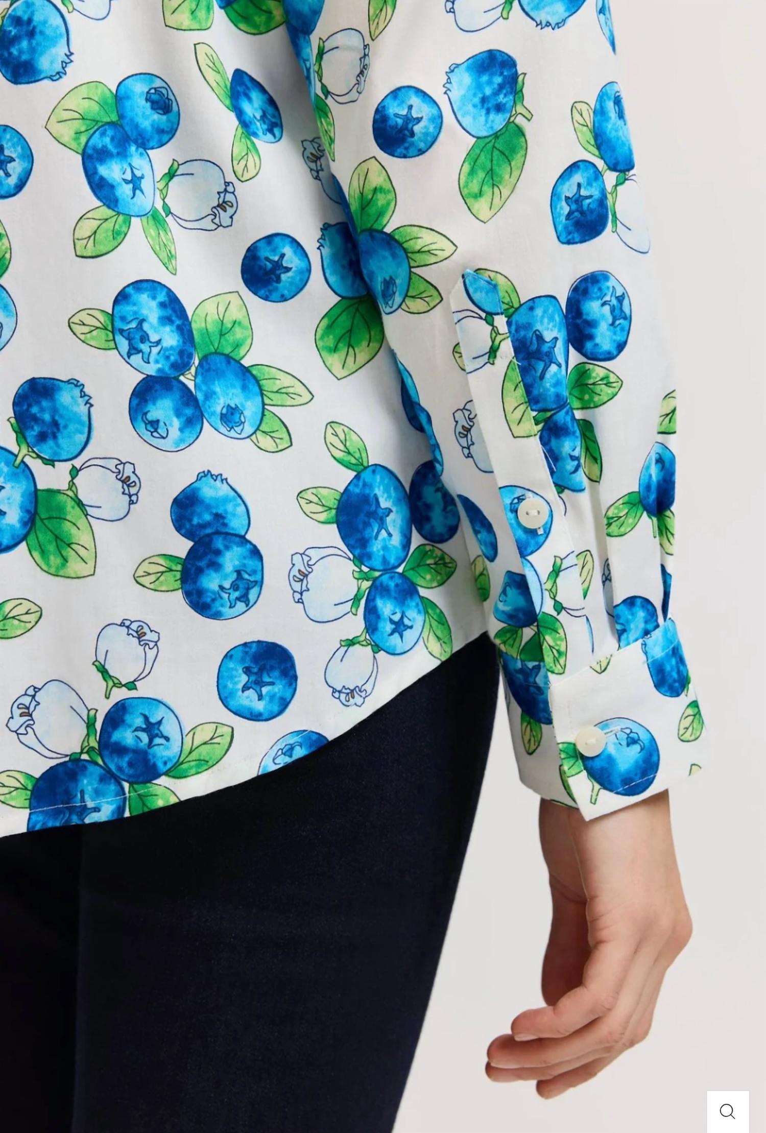 Foxcroft - TIE FRONT BLOUSE