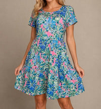 Lilly Pulitzer - GEANNA SHORT SLEEVE DRESS
